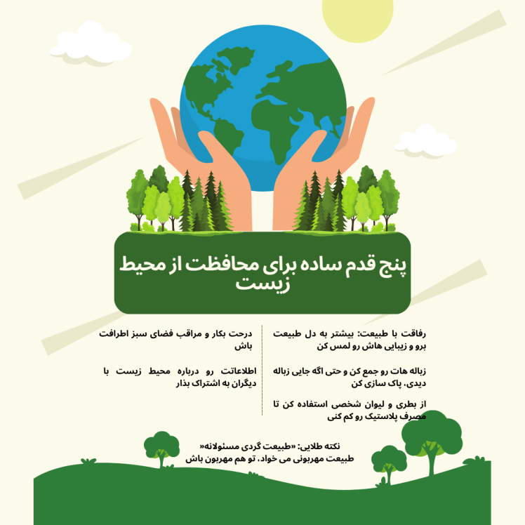 چطور طبیعت رو بیشتر دوست داشته باشیم و کمکش کنیم؟ (نسل سبز باشیم!)
